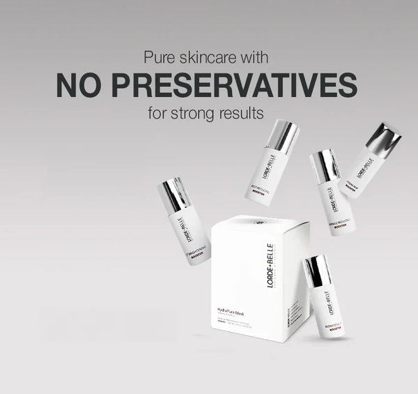Why Preservative-Free Skincare is Better: The Power of Our HydraPure Mask and Boosters