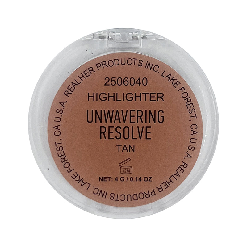 Highlighter unwavering resolve